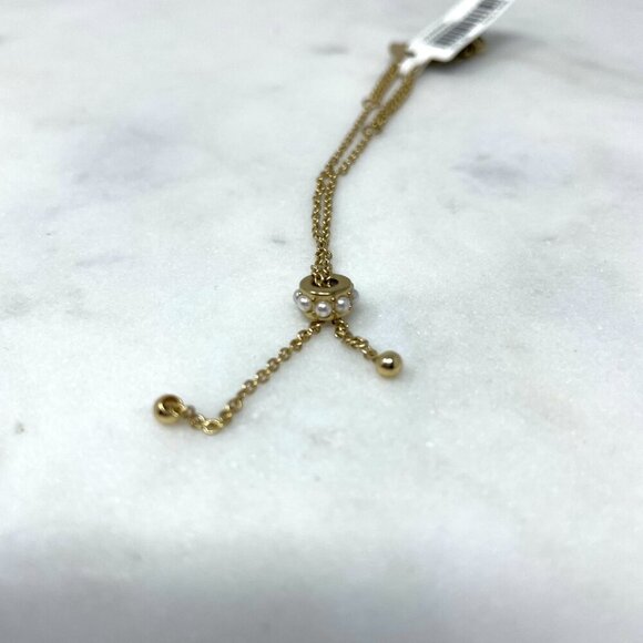 Banana Republic NWT Heart Slider Adjustable Bracelet - Picture 3 of 4